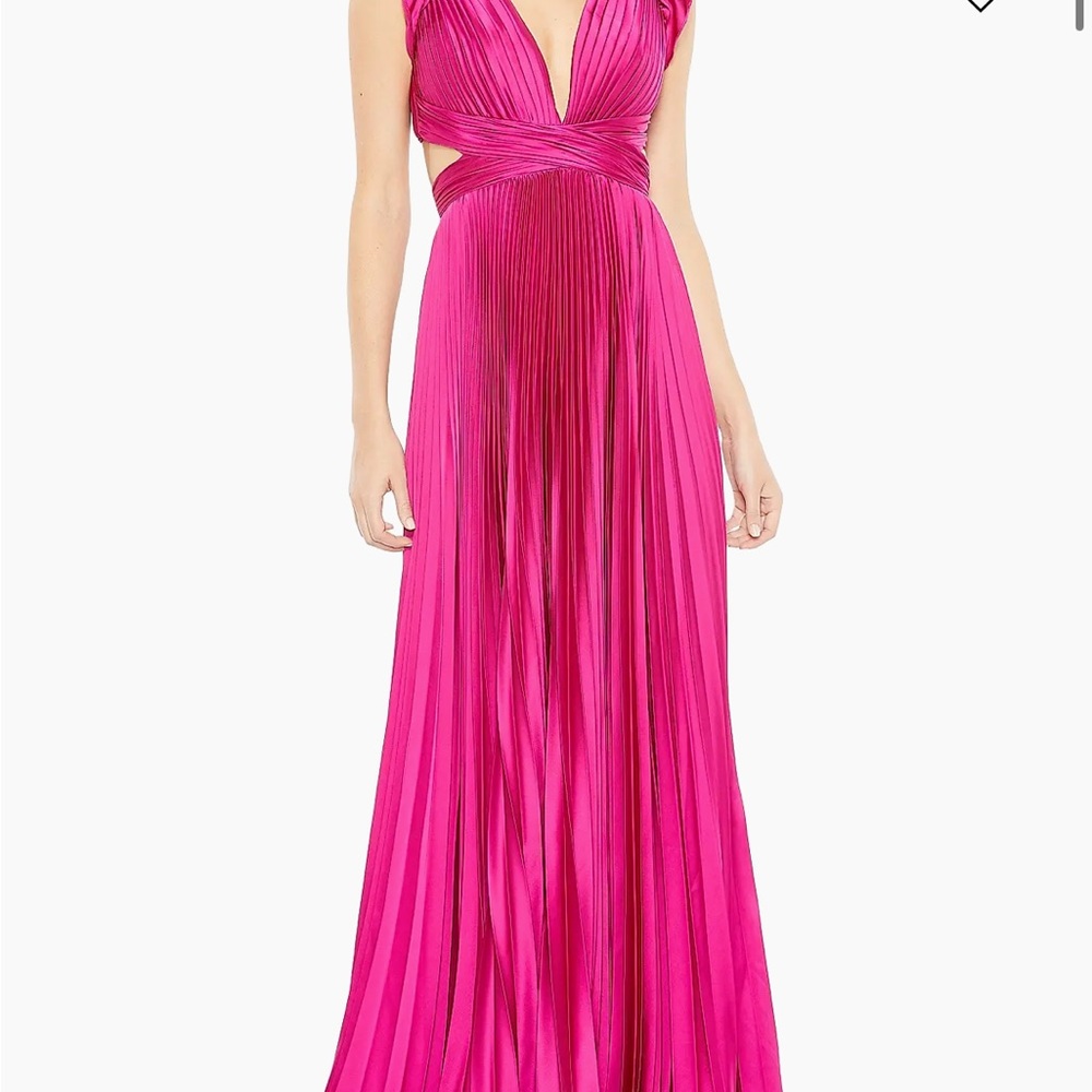 Mac Duggal Fuchsia Wedding Dress - Picture 3 of 17